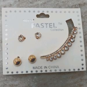 Earring Set with Cuff